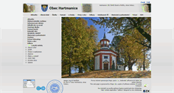 Desktop Screenshot of hartmanice.net
